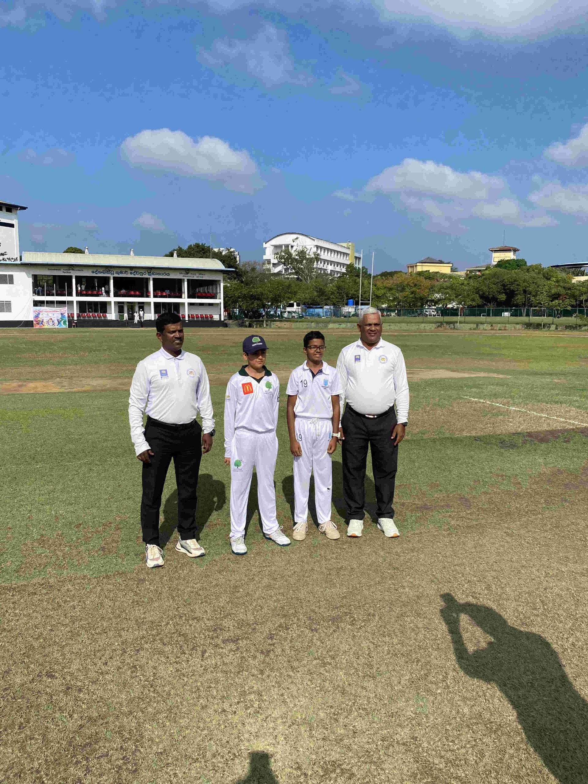 With umpires