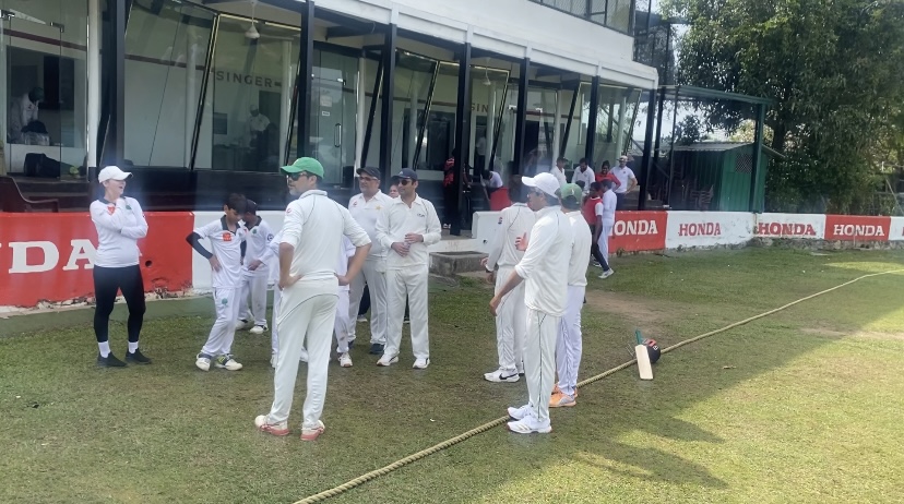 Friendly Match between Parents