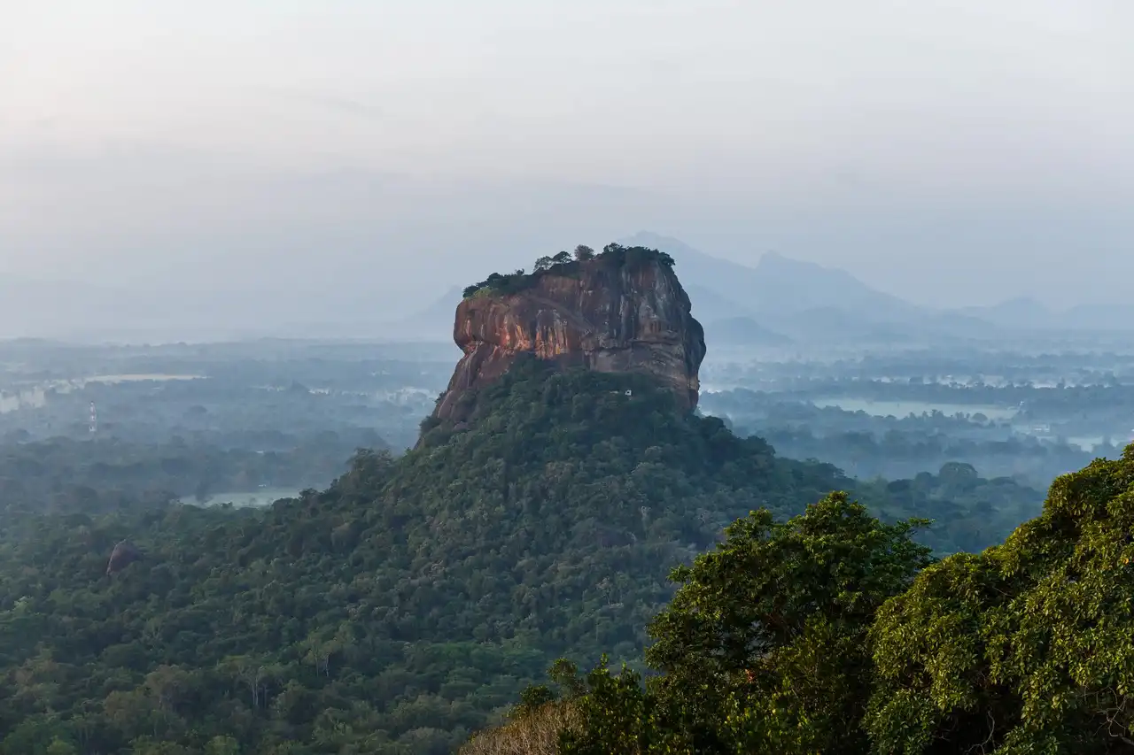 Sigiriya from Distance