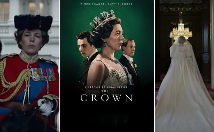 As Queen Elizabeth II in Crown TV Series