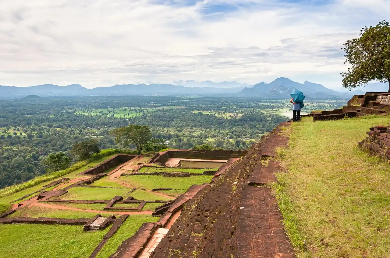 Top of Sigiriya Rock Fortress
