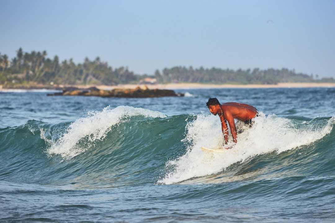 Surfing Sri Lanka